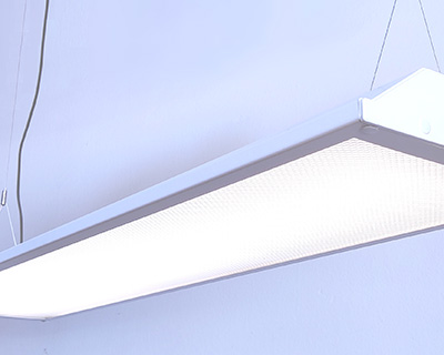 Particolare di lampada a sospensione Demalight